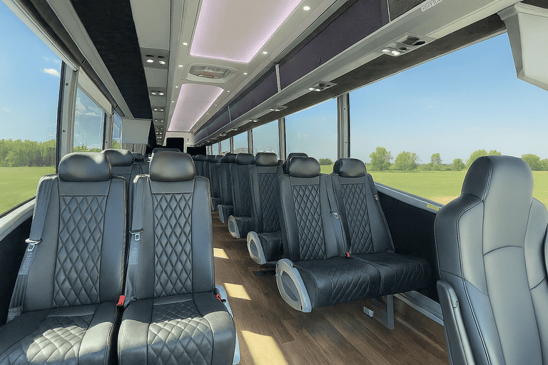 coach bus in High Point