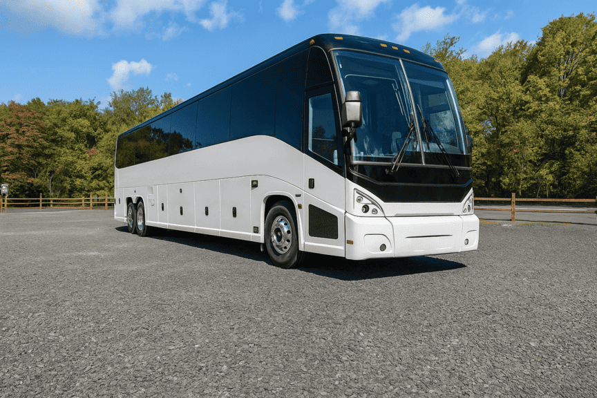 picture of Charter Bus Rental High Point coach bus